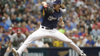 Giants Fans Lustily Boo Josh Hader In First Road Appearance Since Racist Tweets Surfaced<em></em>